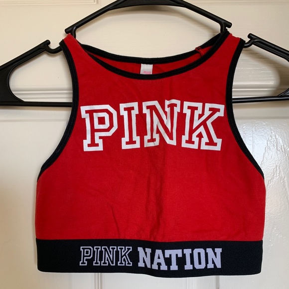PINK Victoria's Secret Tops - Pink - Sports Bra PINK Victoria's Secret Tops - Pink - Sports Bra